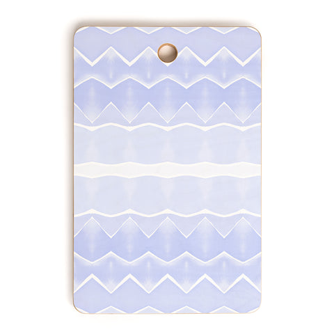 Amy Sia Agadir 3 Pastel Blue Cutting Board Rectangle