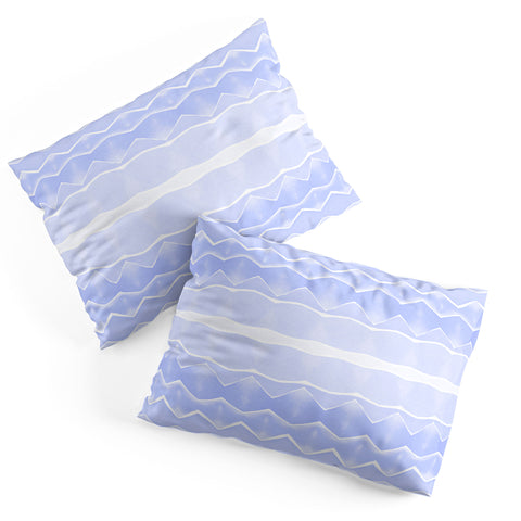 Amy Sia Agadir 3 Pastel Blue Pillow Shams