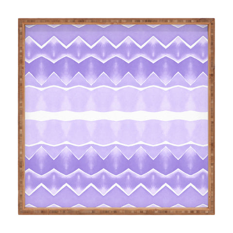 Amy Sia Agadir 3 Pastel Purple Square Tray