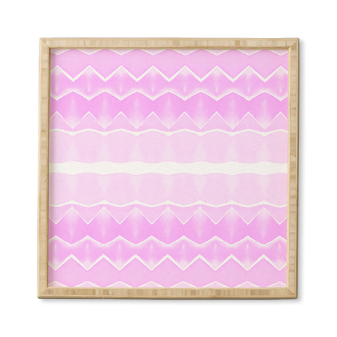 Amy Sia Agadir 3 Pink Framed Wall Art