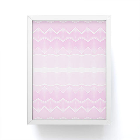 Amy Sia Agadir 3 Pink Framed Mini Art Print