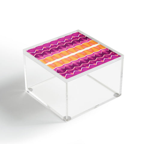 Amy Sia Agadir 3 Purple Acrylic Box