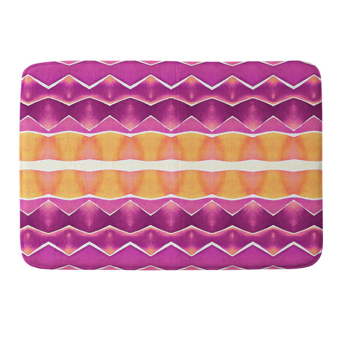 Amy Sia Agadir 3 Purple Memory Foam Bath Mat