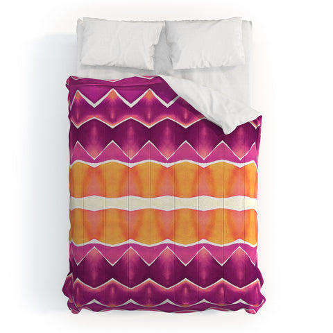 Amy Sia Agadir 3 Purple Comforter