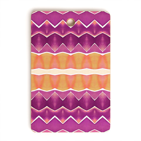Amy Sia Agadir 3 Purple Cutting Board Rectangle