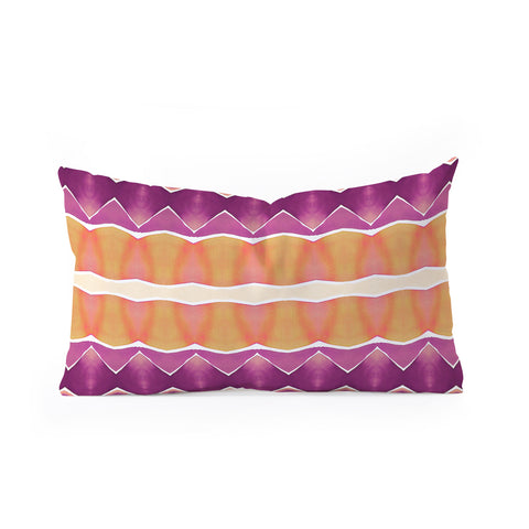 Amy Sia Agadir 3 Purple Oblong Throw Pillow