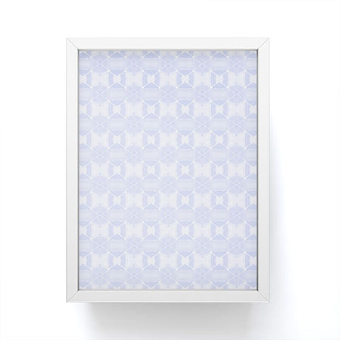 Amy Sia Agadir 4 Pastel Blue Framed Mini Art Print