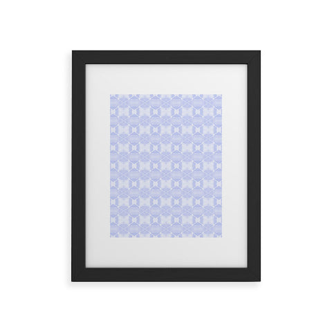 Amy Sia Agadir 4 Pastel Blue Framed Art Print