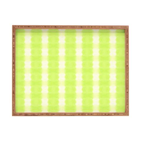 Amy Sia Agadir 5 Lime Rectangular Tray