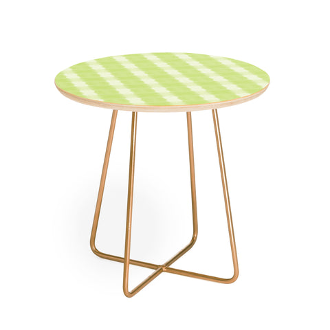 Amy Sia Agadir 5 Lime Round Side Table