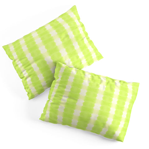 Amy Sia Agadir 5 Lime Pillow Shams