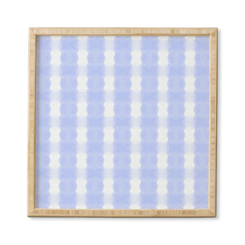 Amy Sia Agadir 5 Pastel Blue Framed Wall Art