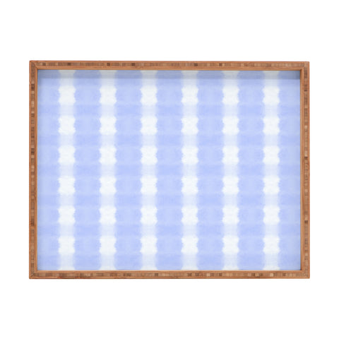 Amy Sia Agadir 5 Pastel Blue Rectangular Tray