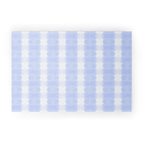 Amy Sia Agadir 5 Pastel Blue Welcome Mat