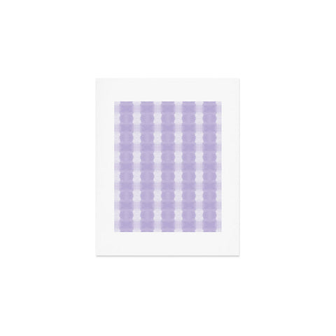 Amy Sia Agadir 5 Pastel Purple Art Print