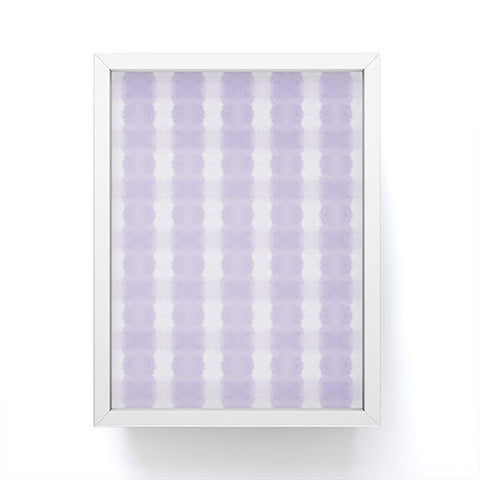 Amy Sia Agadir 5 Pastel Purple Framed Mini Art Print