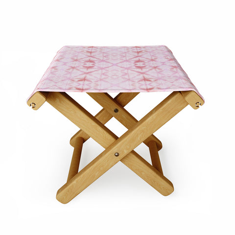 Amy Sia Agadir Antique Rose Folding Stool