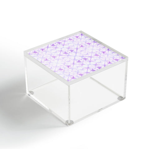 Amy Sia Agadir Pastel Purple Acrylic Box