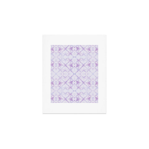 Amy Sia Agadir Pastel Purple Art Print