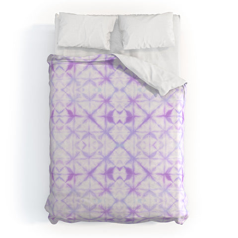 Amy Sia Agadir Pastel Purple Duvet Cover
