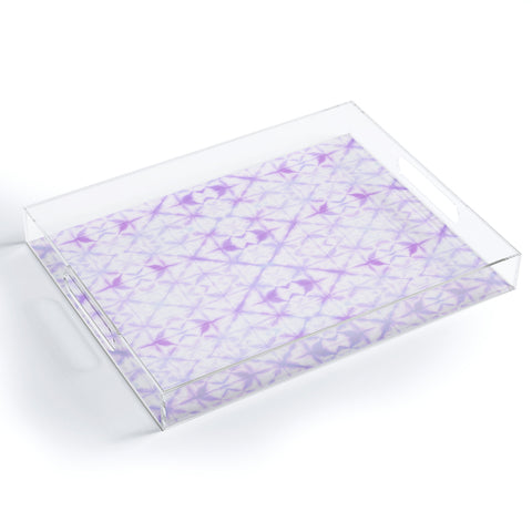 Amy Sia Agadir Pastel Purple Acrylic Tray