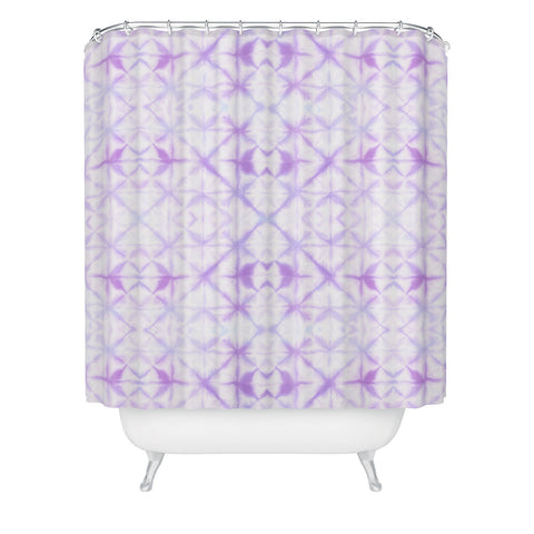 Amy Sia Agadir Pastel Purple Shower Curtain