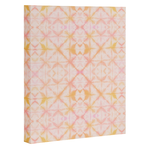 Amy Sia Agadir Peach Art Canvas