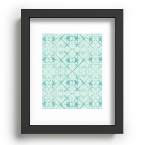 Amy Sia Agadir Sea Green Recessed Framing Rectangle