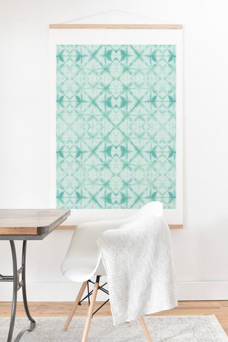 Amy Sia Agadir Sea Green Art Print And Hanger