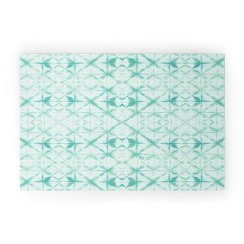 Amy Sia Agadir Sea Green Welcome Mat