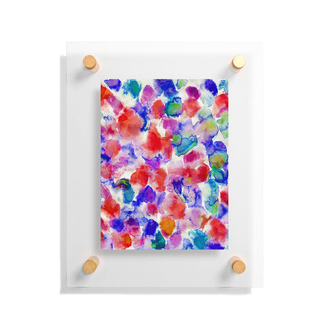 Amy Sia Amaris Blue Floating Acrylic Print