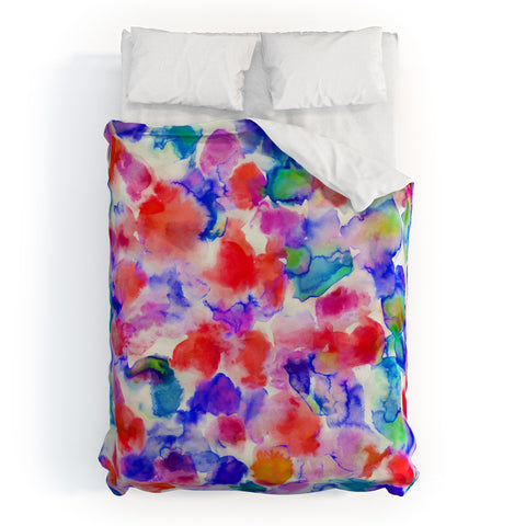 Amy Sia Amaris Blue Duvet Cover