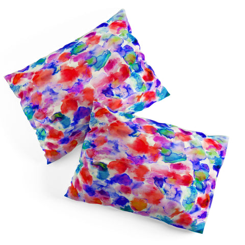 Amy Sia Amaris Blue Pillow Shams