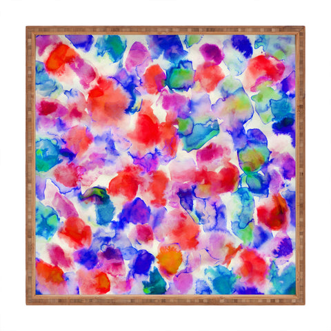 Amy Sia Amaris Blue Square Tray