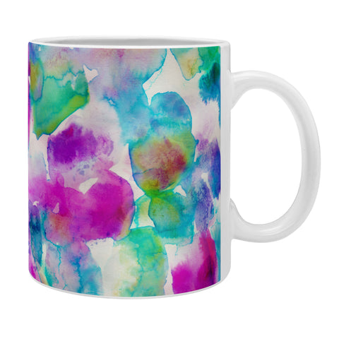 Amy Sia Amaris Magenta Aqua Coffee Mug