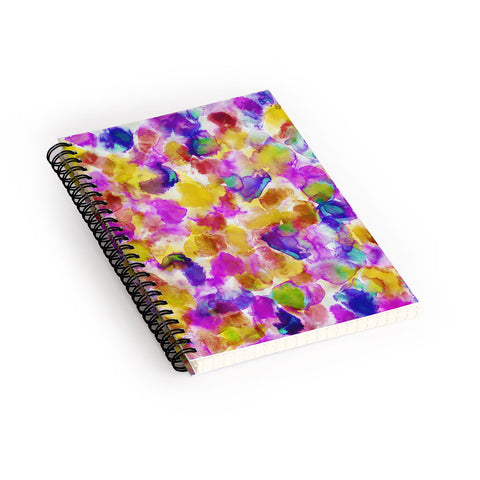 Amy Sia Amaris Yellow Spiral Notebook