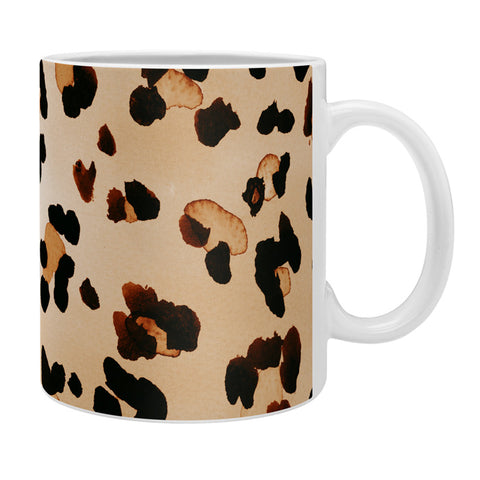 Amy Sia Animal Leopard Brown Coffee Mug