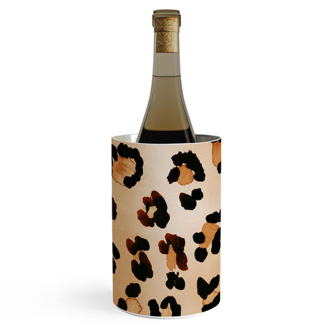 Amy Sia Animal Leopard Brown Wine Chiller