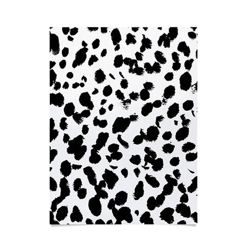 Amy Sia Animal Spot Black and White Poster