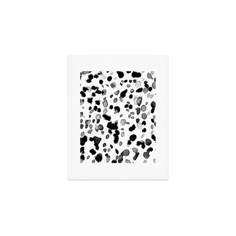 Amy Sia Animal Spot Gray Art Print