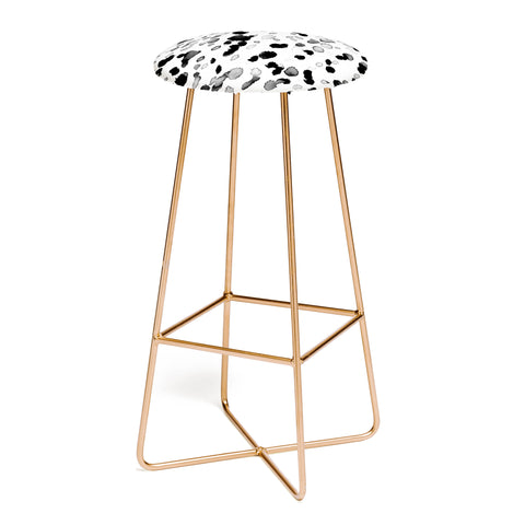 Amy Sia Animal Spot Gray Bar Stool