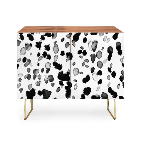 Amy Sia Animal Spot Gray Credenza