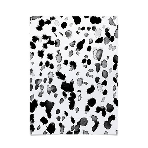 Amy Sia Animal Spot Gray Poster