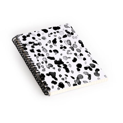 Amy Sia Animal Spot Gray Spiral Notebook