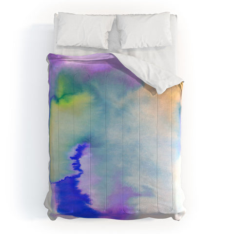 Amy Sia Aquarelle Pastel Comforter