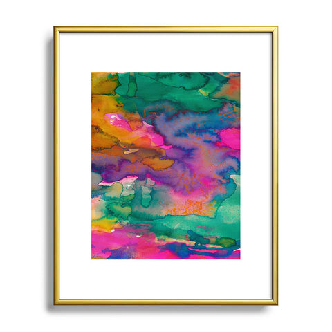 Amy Sia Ardour Metal Framed Art Print