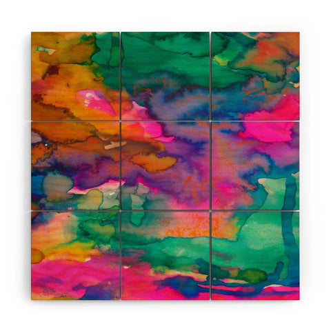 Amy Sia Ardour Wood Wall Mural