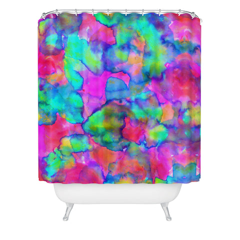 Amy Sia Aurora 2 Shower Curtain