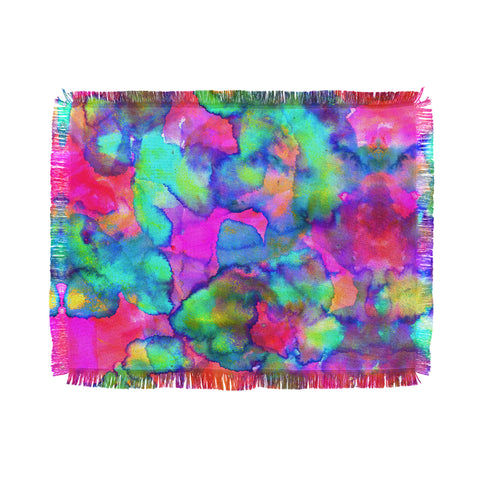 Amy Sia Aurora 2 Throw Blanket