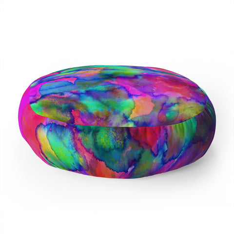 Amy Sia Aurora Floor Pillow Round